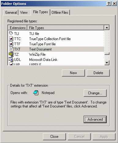 Folder Options - New Icon