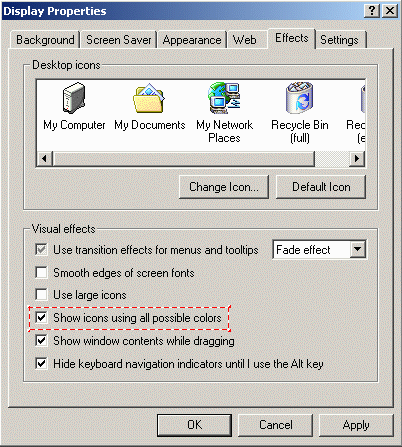 Display Properties