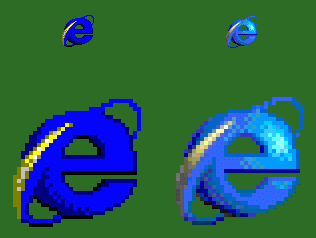 16 and 256 Color Icons