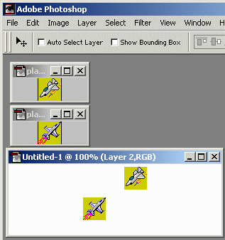 Dragged 2nd Image to Canvas