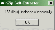 WinZip Confirmation