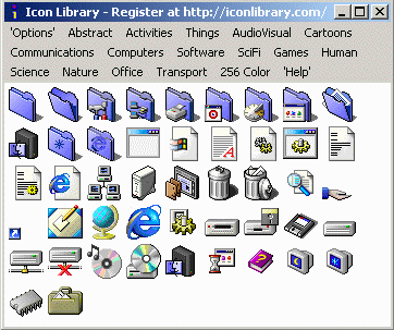 Icons - 256 colors